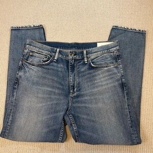 Rag & Bone Fit 2 Slim Jeans Mens 36x30 Stretch Bennet Wash Denim Straight Leg